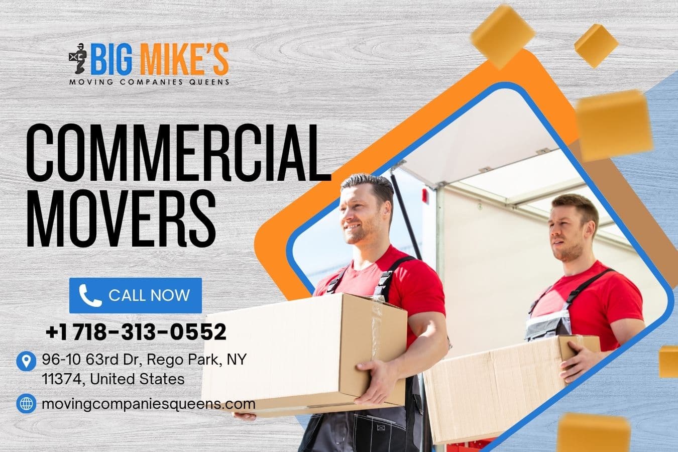 Commercial Movers Queens NY