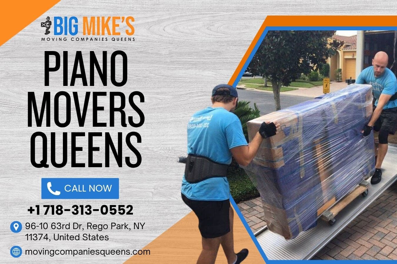 Piano Movers Queens NY